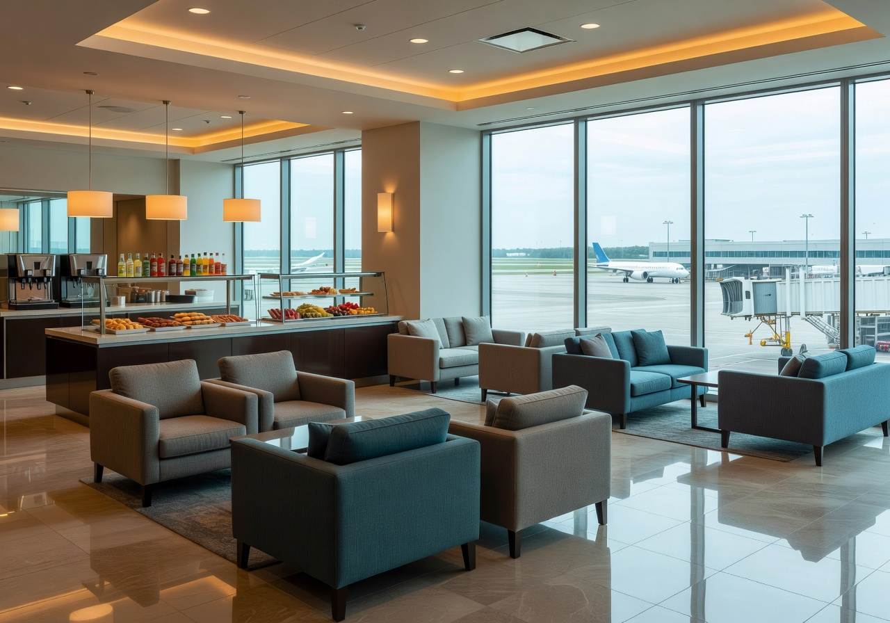 Plaza Premium Lounge at Edmonton International Airport (YEG)