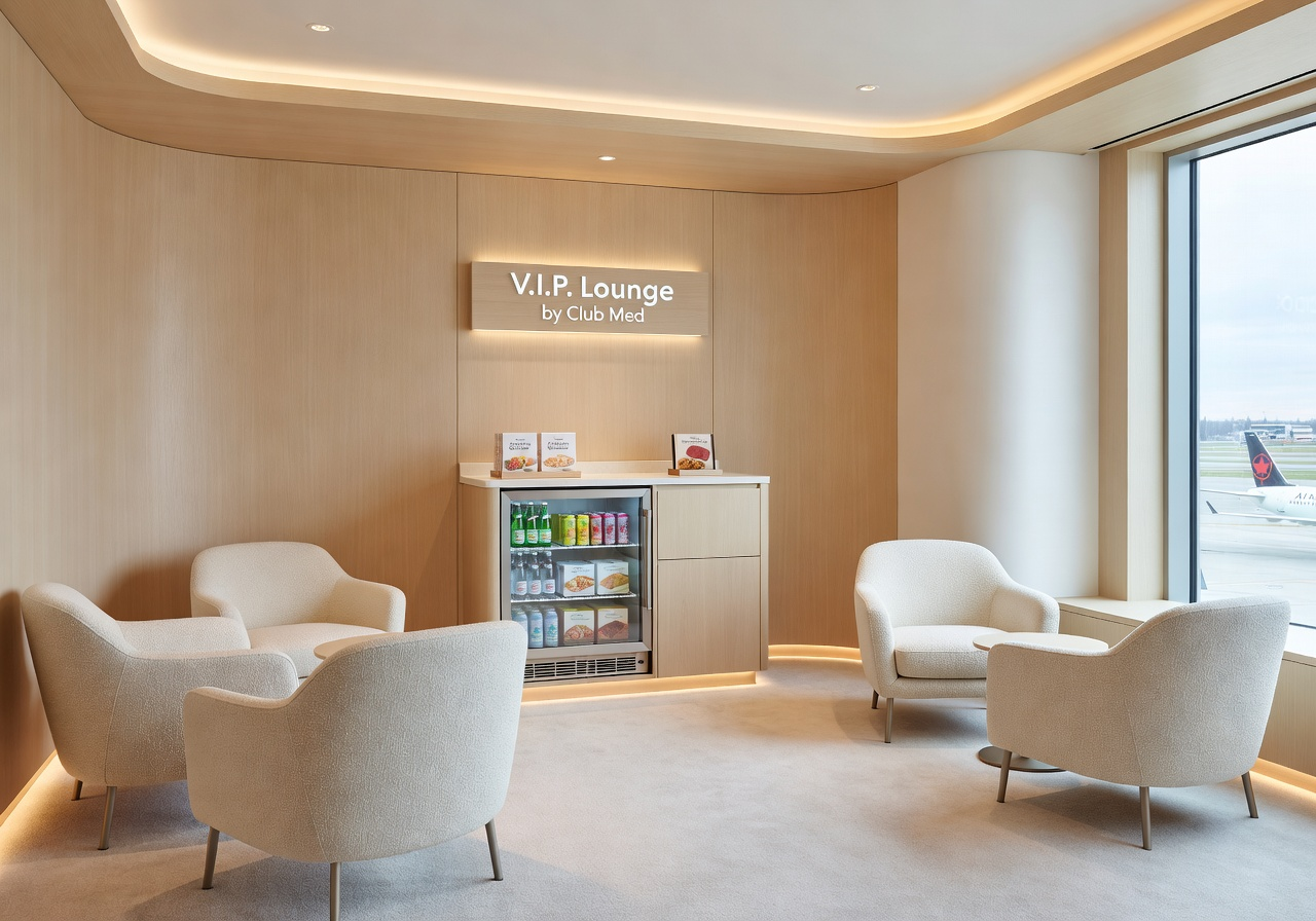 V.I.P. Lounge by Club Med at Québec City Airport (YQB)
